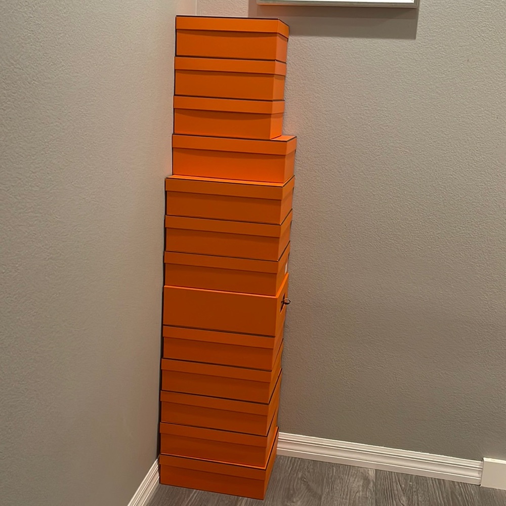 Hermes empty boxes